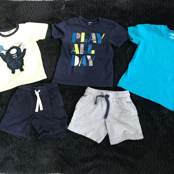 Gymboree size 2t Lot Bundle of boys t shirts and shorts - Picture 1 of 6
